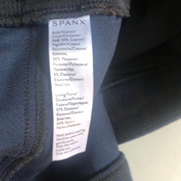 NWOT Spanx Jeanish Checked Legging 1X - Picture 8 of 9